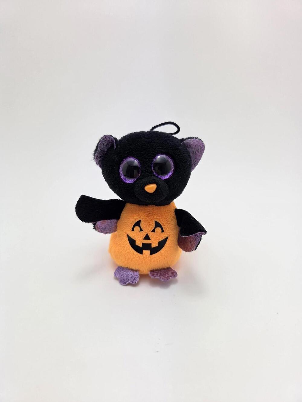 Ty Halloweenie Beanie “Batty” the Halloween Bat - Teenie Beanie! NHT (4 inch)
